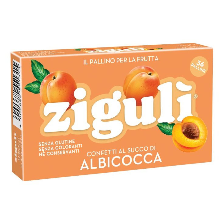 ZIGULI PALLINA ALBICOCCA