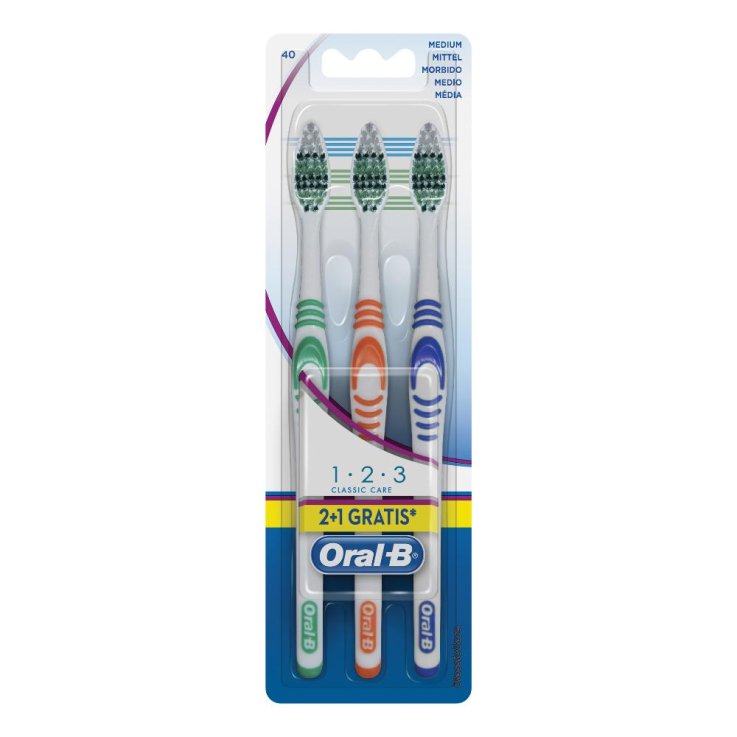 ORALB SPAZ 123 CLASS.CARE 40 MED