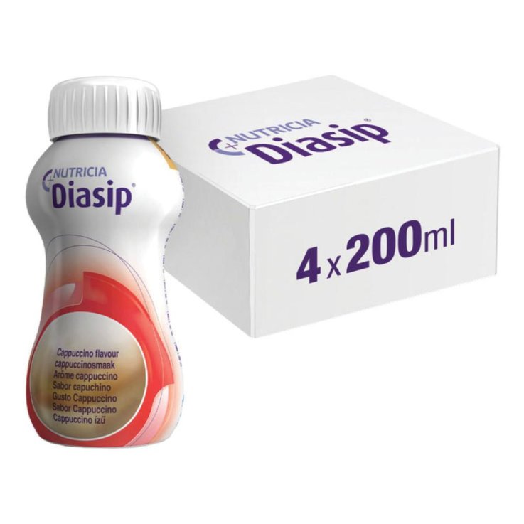 DIASIP CAPPUCCINO 4X200ML S/G(DI