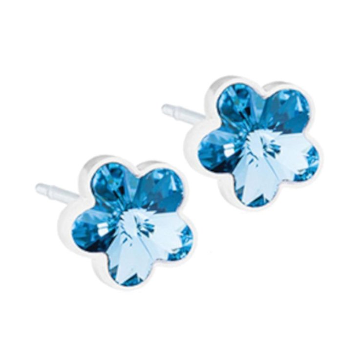 CJ MP FLOWER 6MM AQUAMARINE