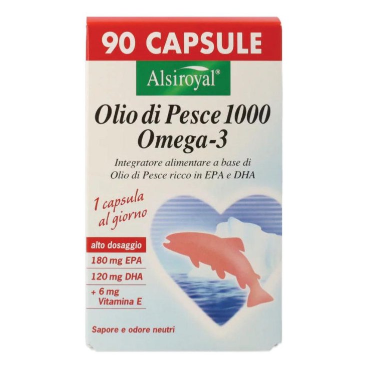 OLIO DI PESCE 1000 OMEGA 3 90CPS