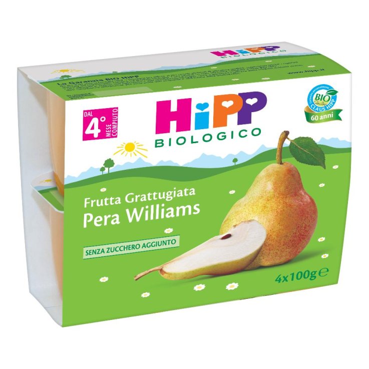 HIPP BIO MINI DESSERT PERA 4PZ