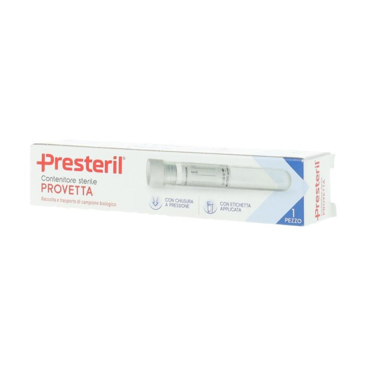 MEDIPRESTERIL PROVETTA STER.10C