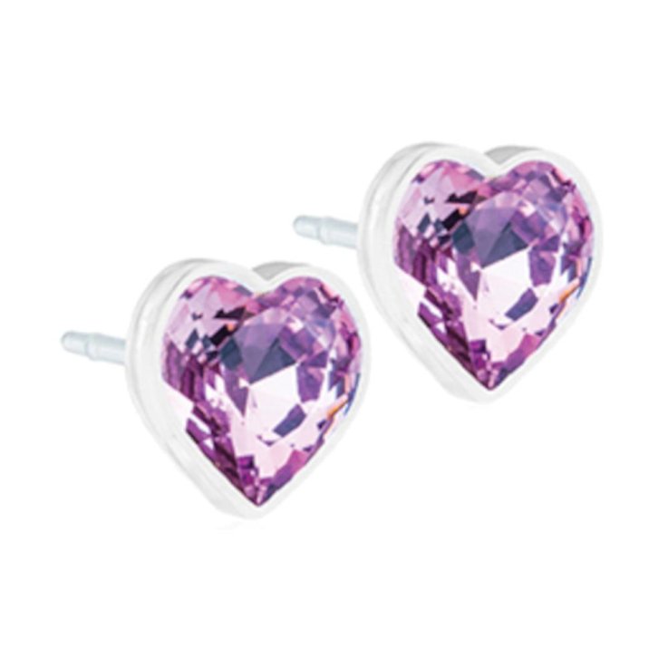 MP HEART 6 MM LIGHT AMETHYST B