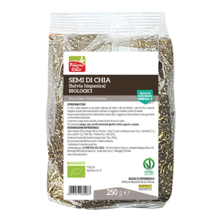 SEMI CHIA BIO 250G OMEGA 3