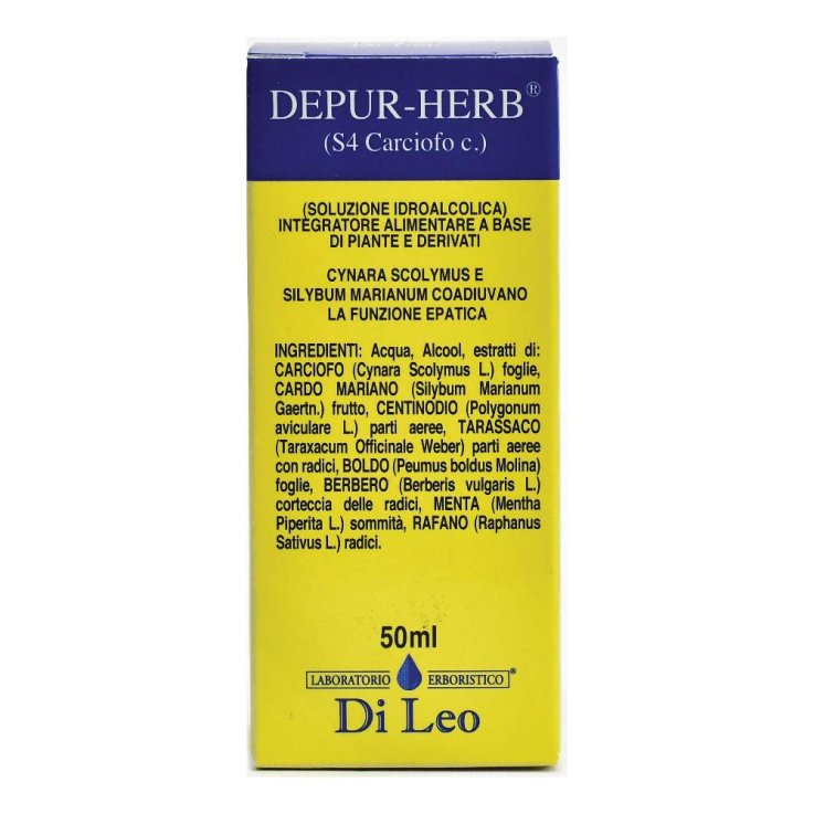DEPUR HERB S4 CARCIOFO 50ML DI L