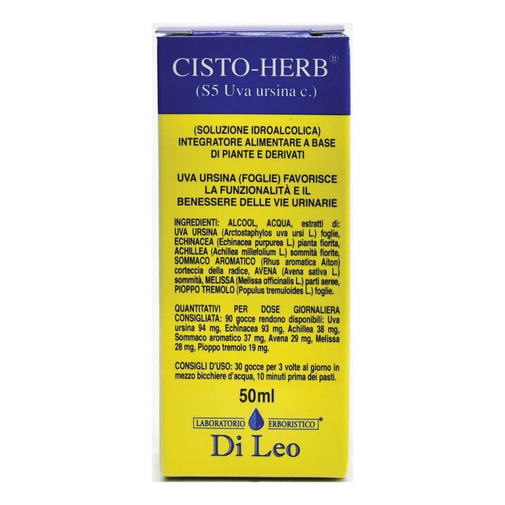 CISTO HERB S5 UVA URSINA GTT DI
