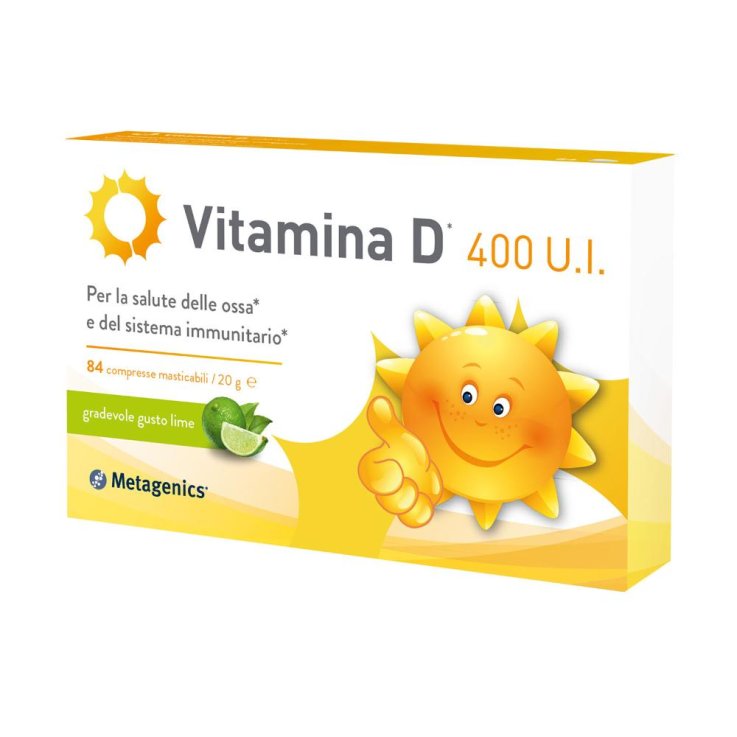 VITAMINA D 400 UI 84CPR MASTIC