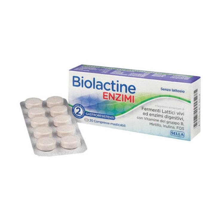 BIOLACTINE ENZIME 20CPR S/LATT