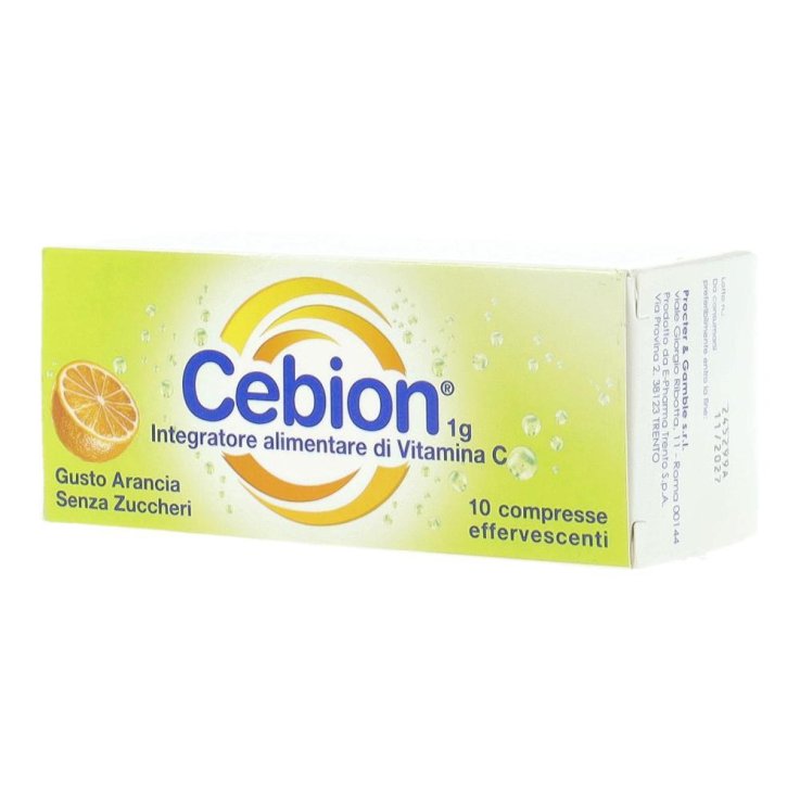 CEBION EFF VIT C S/ZUCCH 10CPR