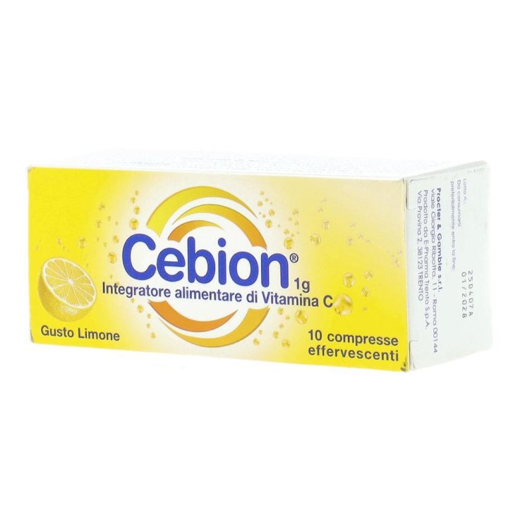 CEBION EFF VIT C LIMONE 10CPR