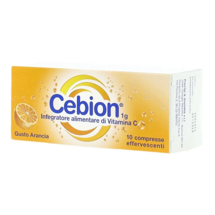 CEBION EFF VIT C ARANCIA 10CPR