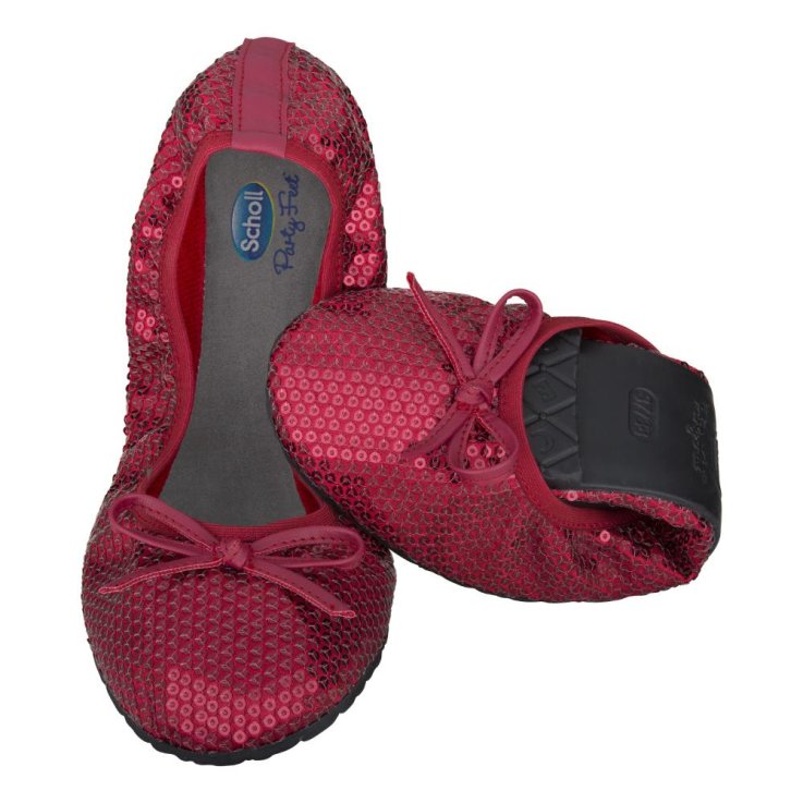 PB PAILLETTES TEX W RED 35-36