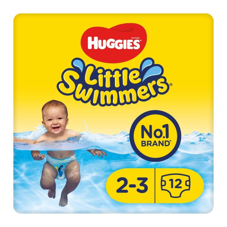 HUGGIES L.SWIMMERS SMAL.3-8KGX12