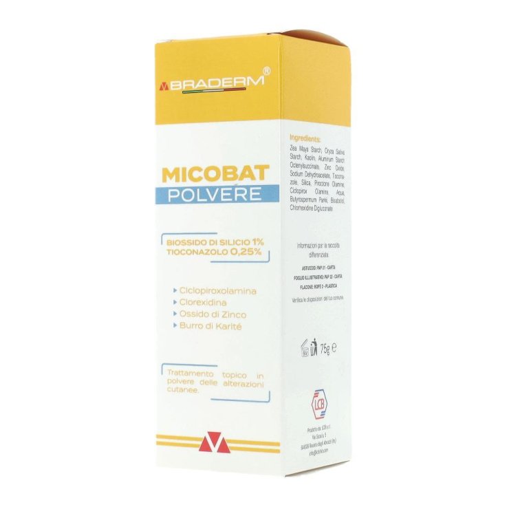 MICOBAT POLVERE 75G BRADERM MICOBAT POLVERE 75G BRADERM