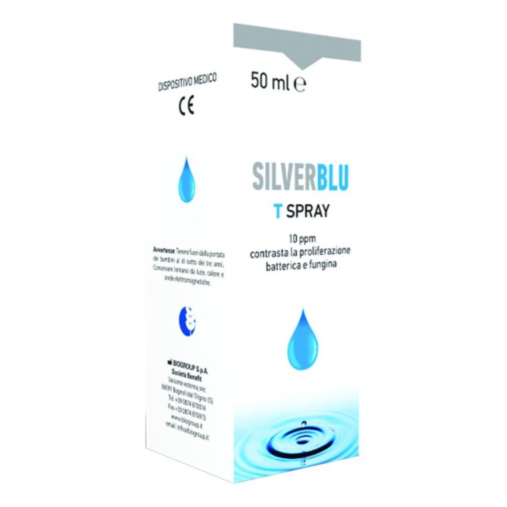 SILVER BLU T SPRAY TOPICO 50ML SILVER BLU T SPRAY TOPICO 50ML