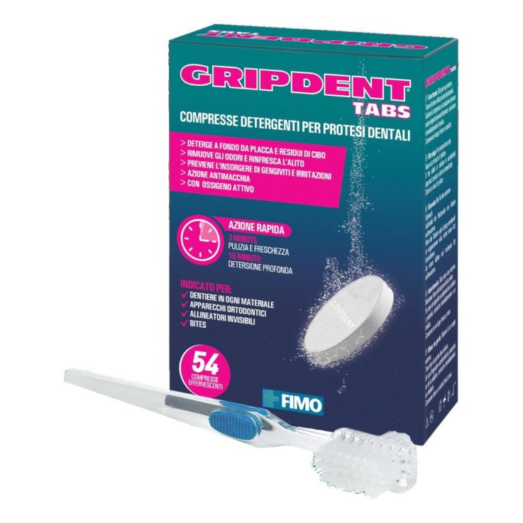 GRIPDENT 54CPR+SPAZZ X DENTIERA