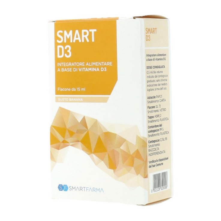 SMART D3 GOCCE 15ML BANANA