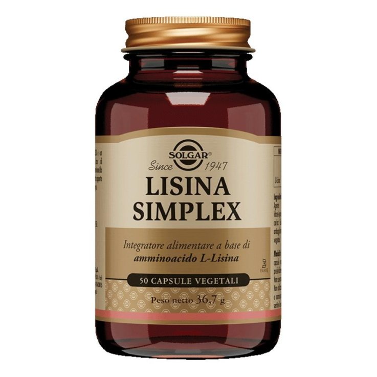 LISINA SIMPLEX 50CPS VEGETALI