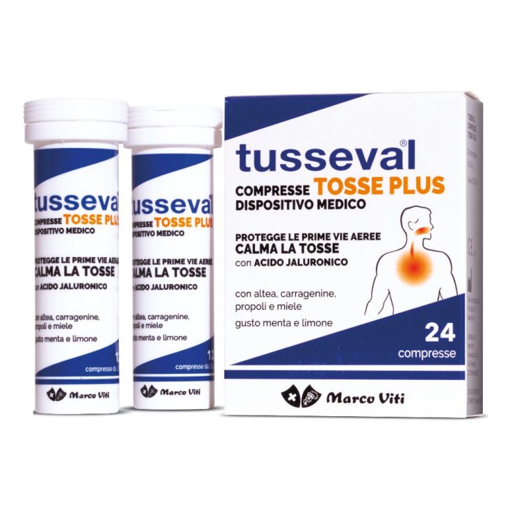 TUSSEVAL TOSSE PLUS 24CPR