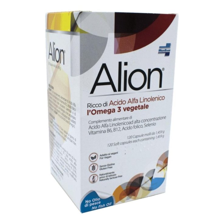 ALION OMEGA 3 VEGET.120CPS S/G/L
