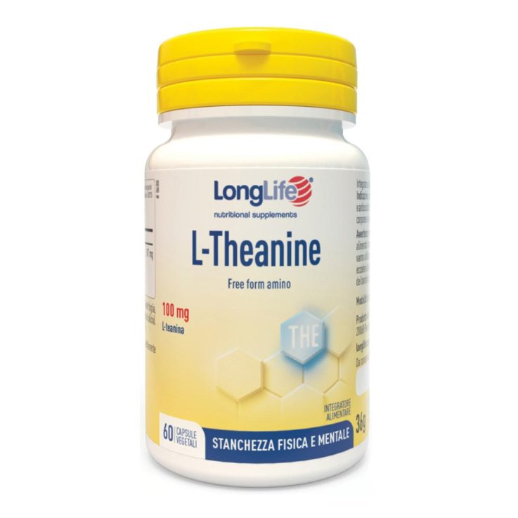 LONGLIFE L-THEANINE 60CPS VEG