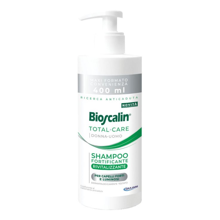 Bioscalin Total Care Shampoo Fortificante Rivitalizzante Donna Uomo 400 ml