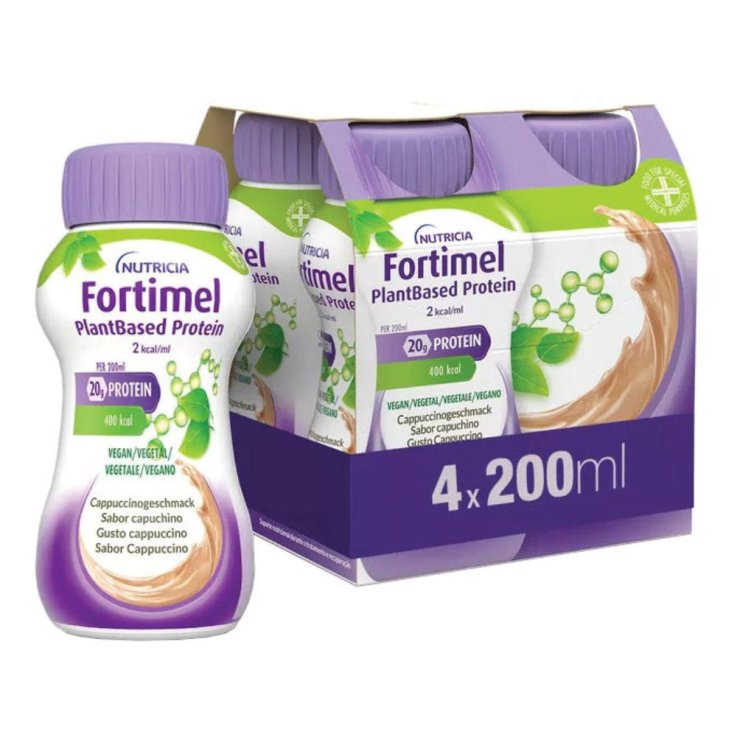 FORTIMEL PLANTBAS.PROTEIN 4X200M