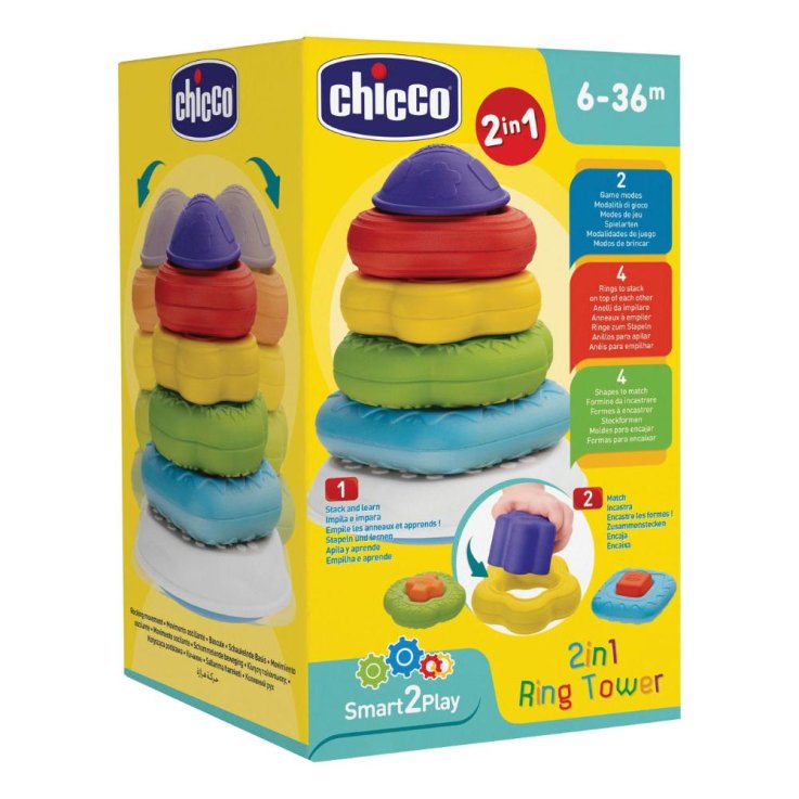 CH GIOCO 2IN1 TORRE ANELLI