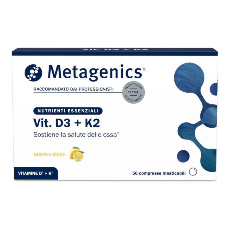VIT D3+K2 56CPR MASTIC.METAGENIC