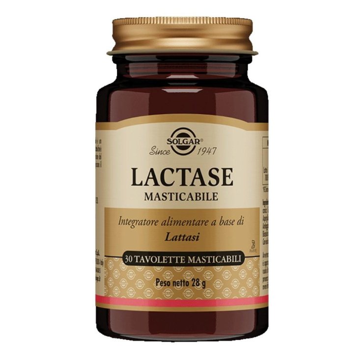 SOLGAR LACTASE 30TAV MASTIC.(DIG