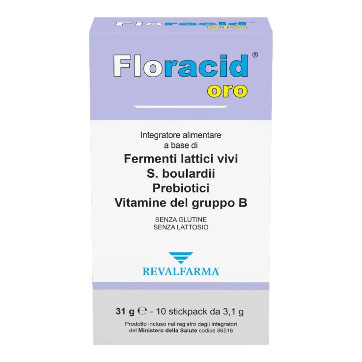 FLORACID OROSOLUBILE 10STICK