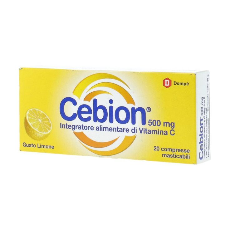 CEBION MAST LIMONE VIT C 20CPR
