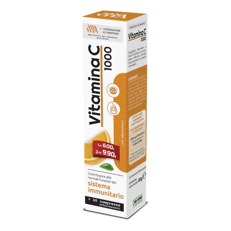 SANAVITA VITAMINA C 20CPR EFF