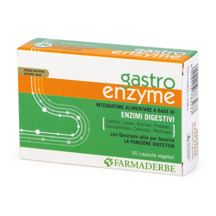GASTRO ENZYME 30CPS VEGETALI