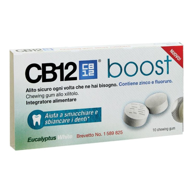 CB12 BOOST GUM EUCAL.WHITE 10PZ(