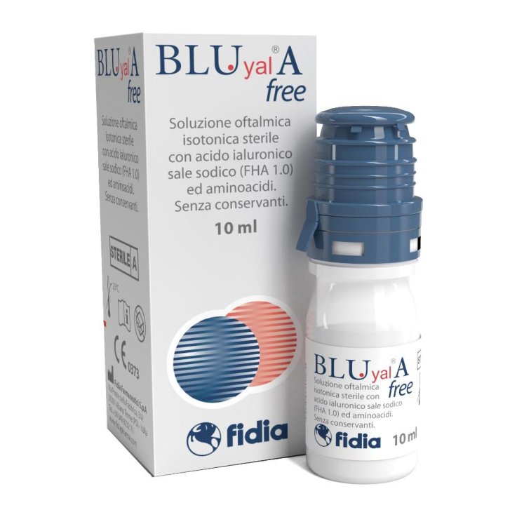 Sooft Bluyal A Free Collirio Lubrificante con Acido Ialuronico e Aminoacidi 10ml