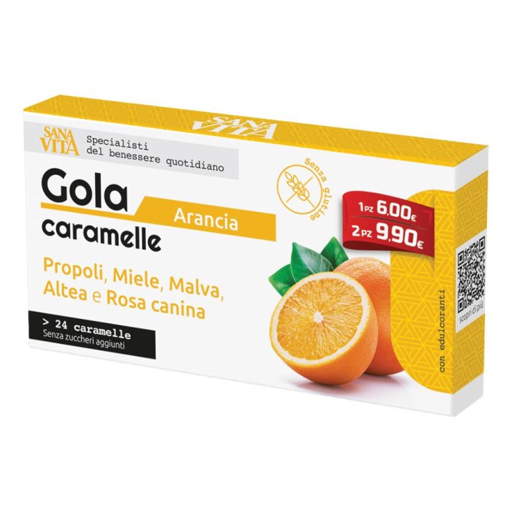 SANAVITA GOLA ARANCIA 24CARAM (S