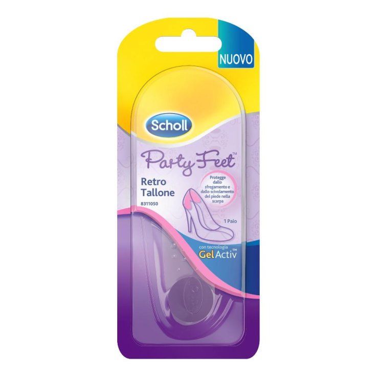 SCHOLL PARTY FEET GEL ACT R/TA