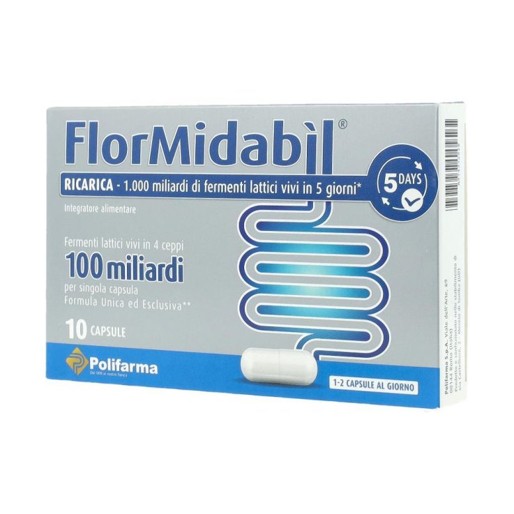 FLORMIDABIL RICARICA 10CPS