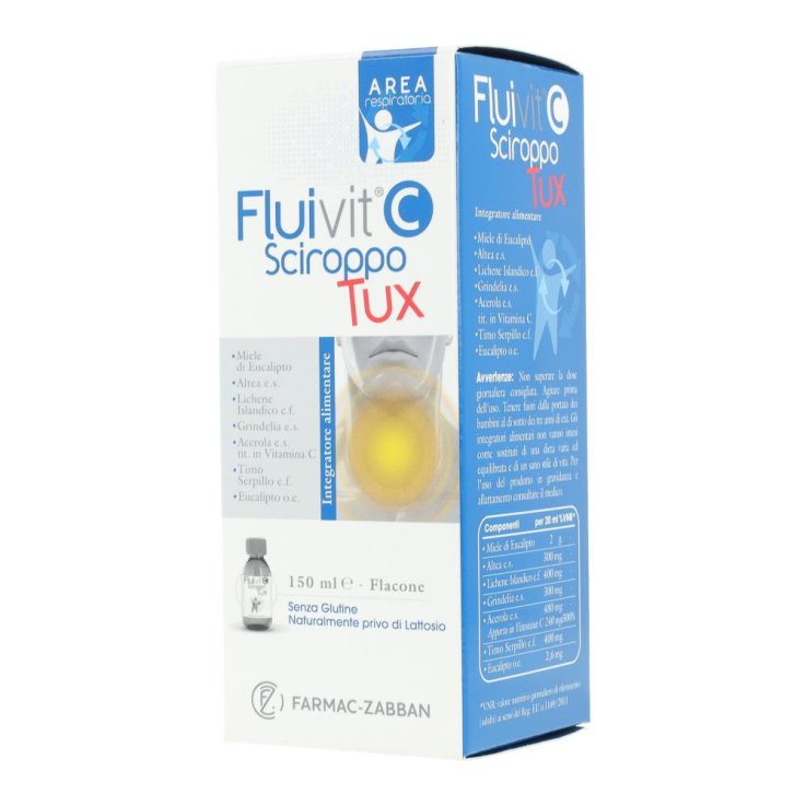 FLUIVIT C TUX SCIROP C/VIT C 150