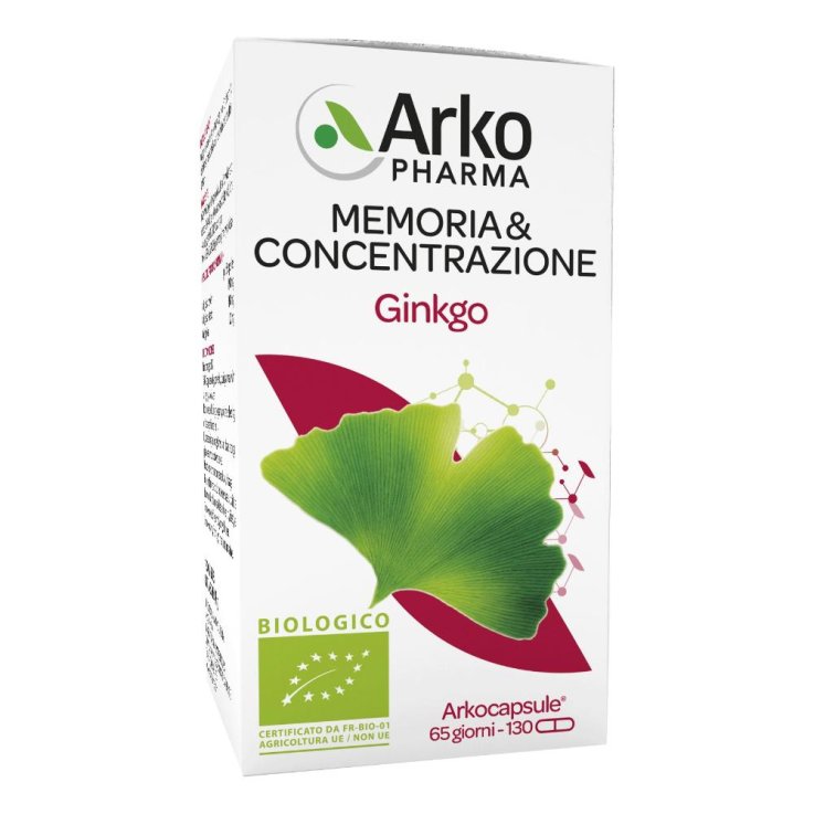 ARKO GINKGO BIO 130CPS(AD/BB 12A