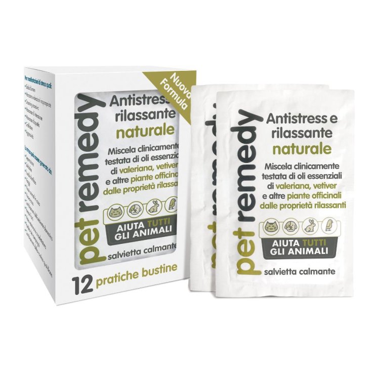 V SALVIETTE PET REMEDY RILASSANT