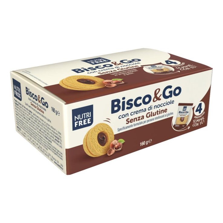 BISCO & GO C/CREMA NOCCIOLE 4X40