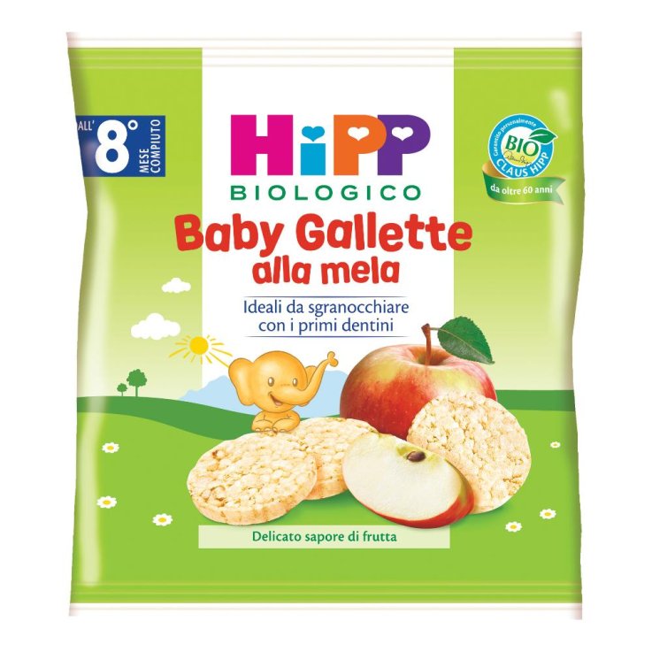 HIPP MINI GALLETTE RISO MELA