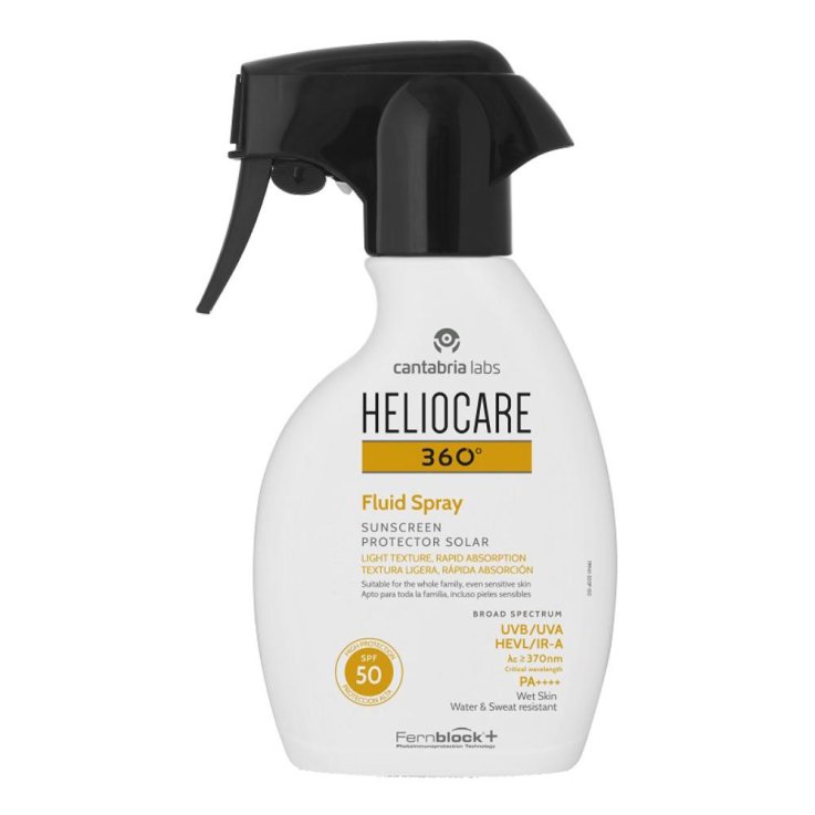 Heliocare 360&deg; Fluid Spray SPF50 Protezione Solare Corpo 250 ml
