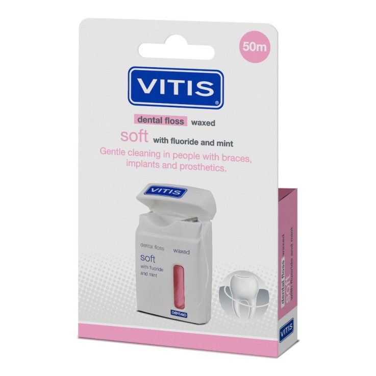 VITIS DENTAL FLOSS SOFT FLUOR