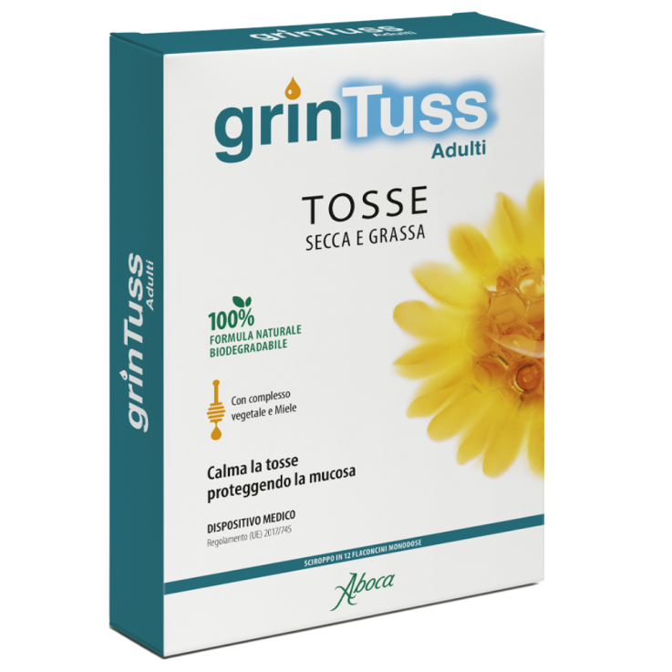 GRINTUSS ADULTI SCIROPPO 12FL