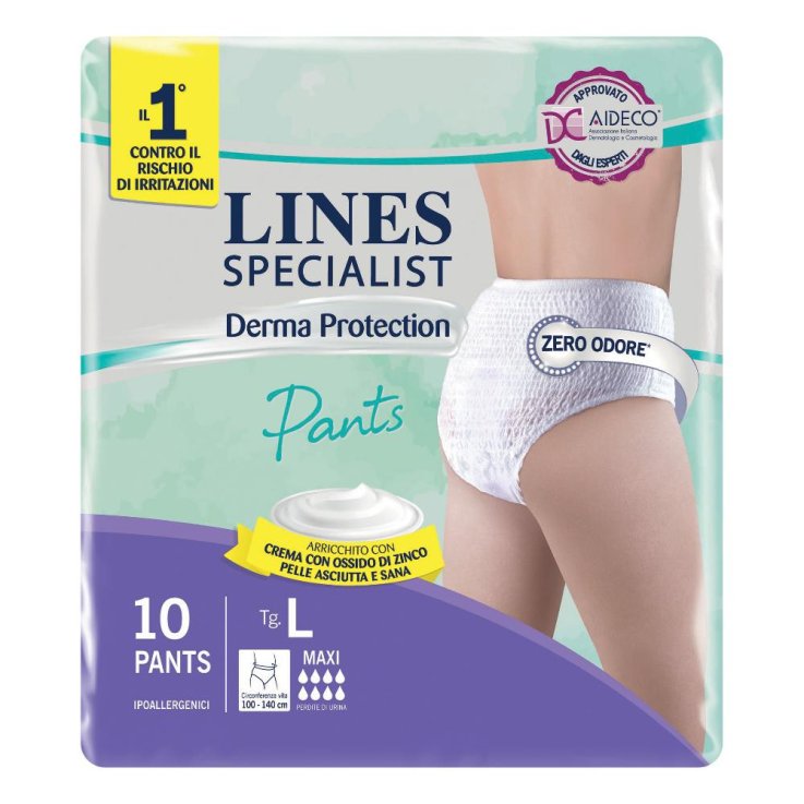 LINES SP DERM PANTS MAXI L 10P