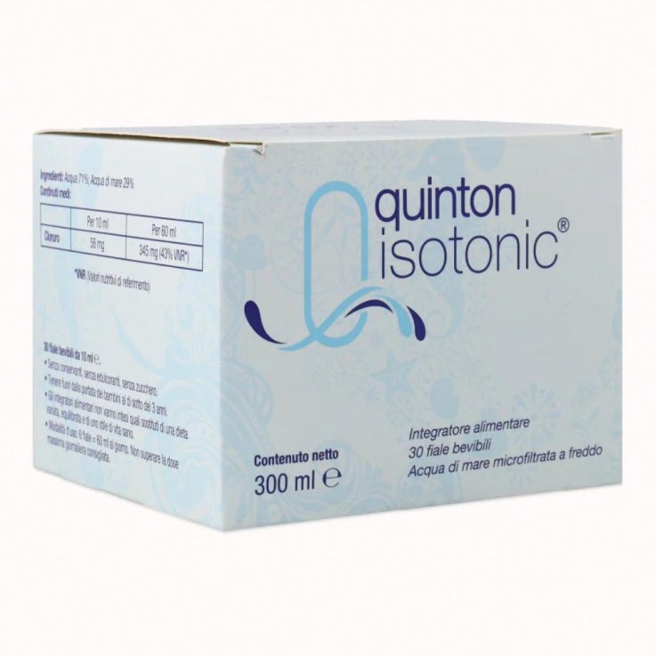 QUINTON PLASMA ISOTONIC 30FL 10M